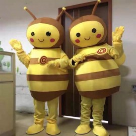 Costume de Mascotte abeille