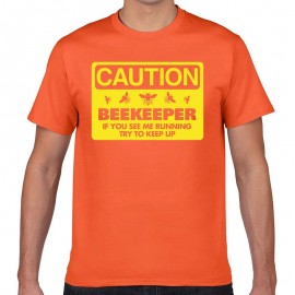 T-shirt homme Apiculteur orange