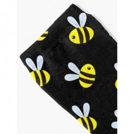 Détails chaussettes abeille pour hommes motif petite abeille
