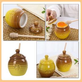 Vues Jarre à miel en céramique