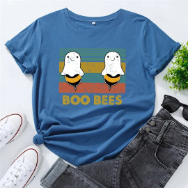 T-shirt Boo Bee - couleur bleu