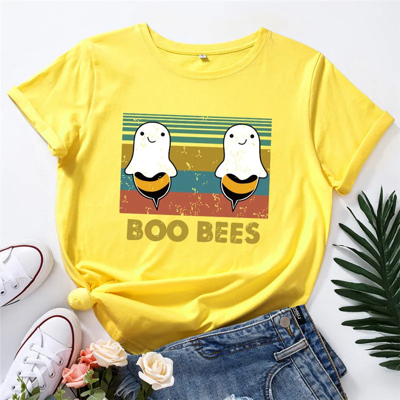 T-shirt Boo Bee - couleur JAUNE