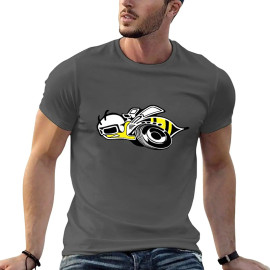 T-shirt bolide abeille - couleur gris