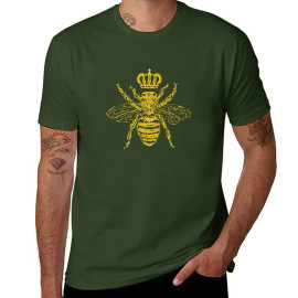T-shirt Queen Bee kaki Vert