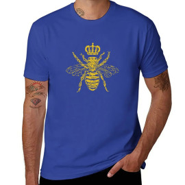 T-shirt Queen Bee bleu