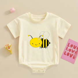 Body abeille Bébé Abeille Souriante