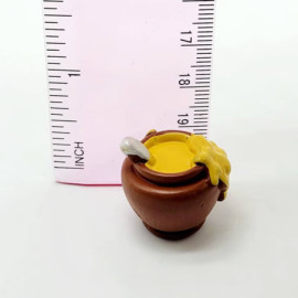 Dimensions Petits Pots de miel en résine de 23mm - Lot de 3 pièces
